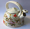 Чайник емальований Edenberg EB 1747branch зі свистком, фото 4