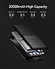 Павербанк Veger S22 супертонкий 20000mAh вихід PD20W вхід PD18W/QC18W, фото 5