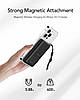 Павербанк Veger MagOn магнітний бездротовий  PD20W Magnetic 15W Magsafe 10000mAh ультракомпактний, фото 5