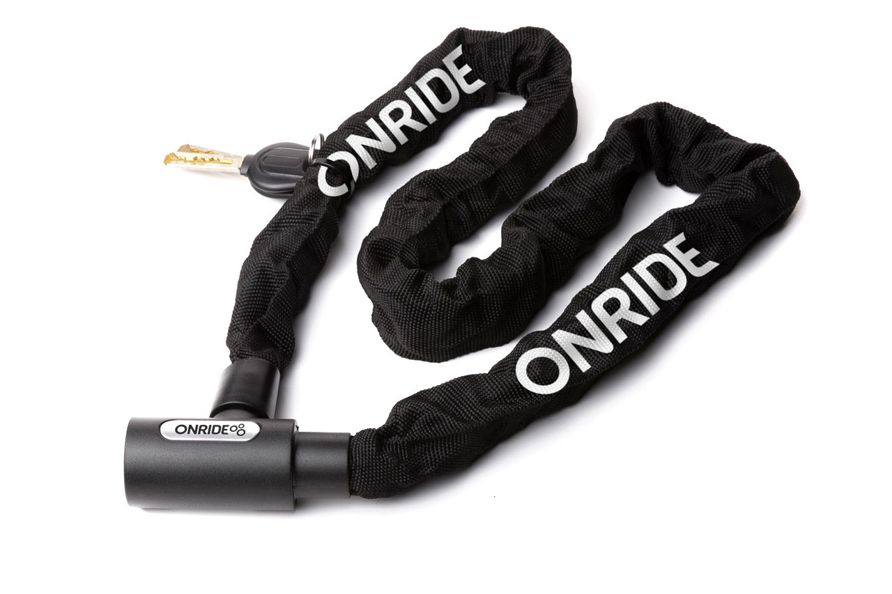 Замок ONRIDE Tie Lock 10 ланцюговий, під ключ, 5x1000 мм