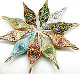 Декор " Лампа Аладдіна " (металева, колір- жовтий) (21х11см), фото 5