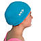 Шапочка для плавання тканинна блакитна AL-1117-Г, фото 2