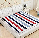 Електричне простирадло з підігрівом 150х120 см Electric blanket (Смуга)/Мехтаропростирадло з терморегулятором, фото 3