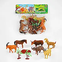 Игровой набор животных (6 фигурок в пакете) | "TK Group" ТК-1698