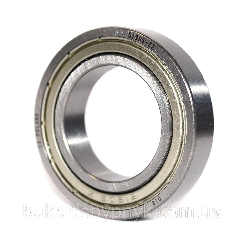 Підшипник CX 61905 ZZ (61905-2Z)(6905-2Z)(6905 Z)(1000905)(6905 ZZ) (25x42x9), фото 1