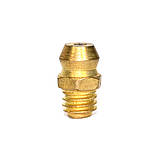 Прес-маслянка, тавотниця, ніпель для змащування (М6х1 пряма) KT (6x7x12), фото 2