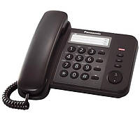 Телефон Panasonic KX-TS2352UAB проводной 1.5м Черный