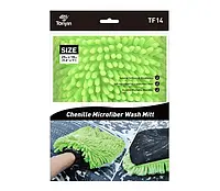 Рукавиця для миття Single side chenille microfiber wash mitt