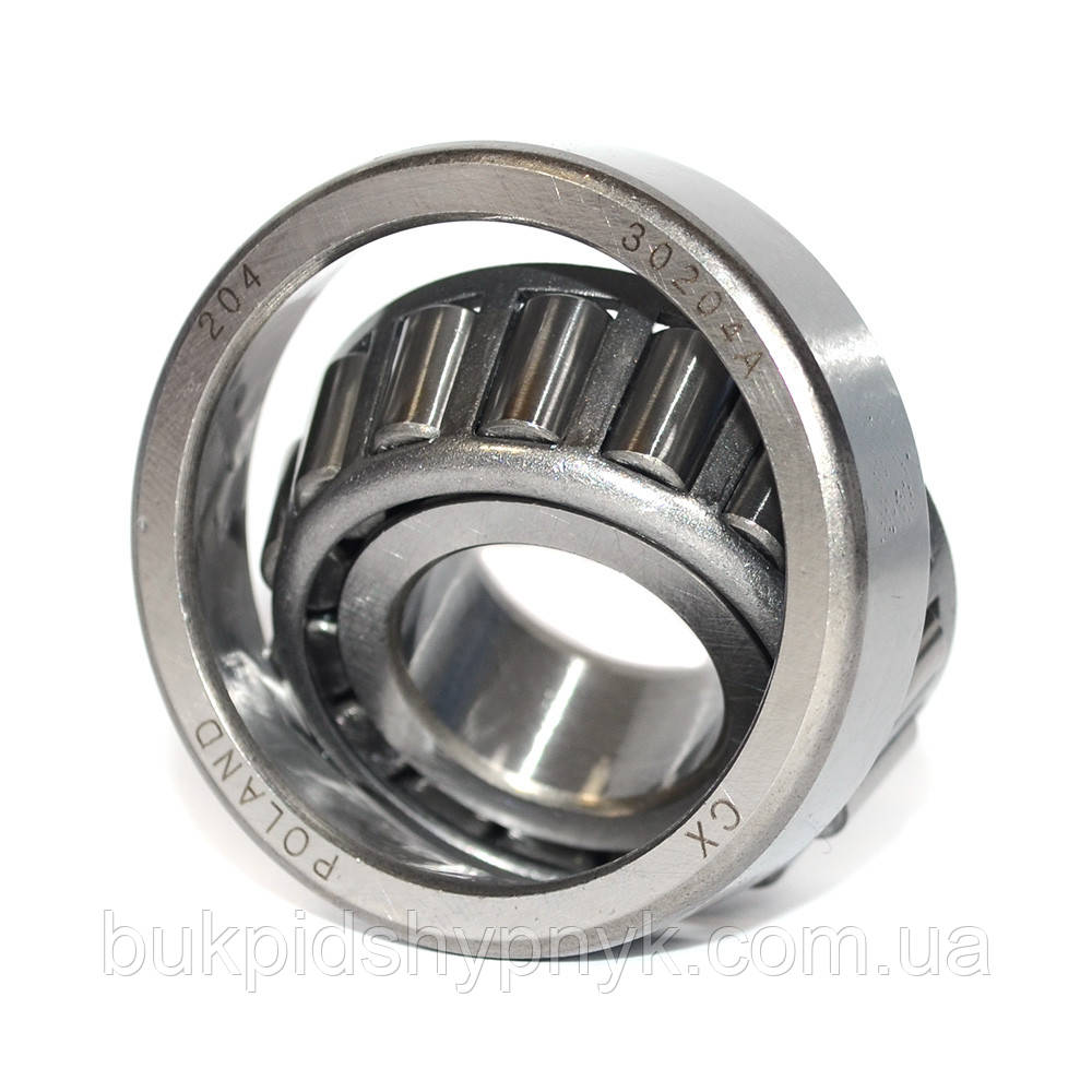 Підшипник задньої маточини Заз 1102, 1103 Таврія Славута CX 30204 (7204) (20x47x15.25), фото 1