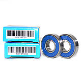 Підшипники в колесо електросамокату Xiaomi та Kugoo PFI 6001-2RS C0 (6001 2RS)(180101) (2 штуки) (12x28x8), фото 2