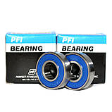 Підшипники в колесо електросамокату Xiaomi та Kugoo PFI 6001-2RS C0 (6001 2RS)(180101) (2 штуки) (12x28x8), фото 3