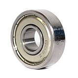 Комплект підшипників для скейту PFI 608 ZZ C3 (608 ZR C3) (608-2Z C3) (80018) (упаковка 8 штук), фото 2