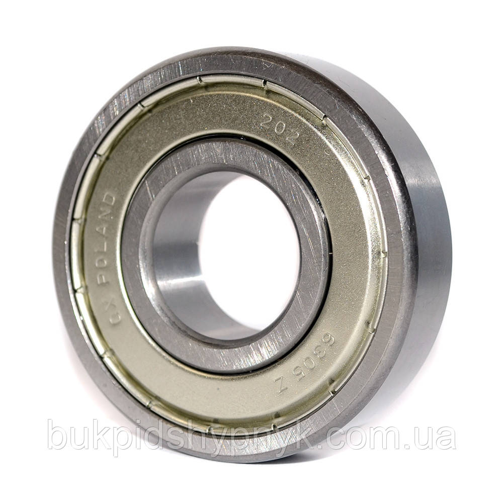 Підшипник кульковий CX 6305 ZZ(6305 2Z)(6305 Z)(6305ZZ)(80305) (25x62x17)