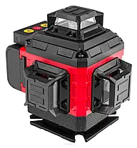 Лазерний рівень 4D 360 зелений Red Technic RTPLK0036, фото 2