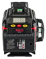 Лазерний рівень 4D 360 зелений Red Technic RTPLK0036, фото 4