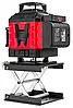 Лазерний рівень 4D 360 зелений Red Technic RTPLK0036, фото 6