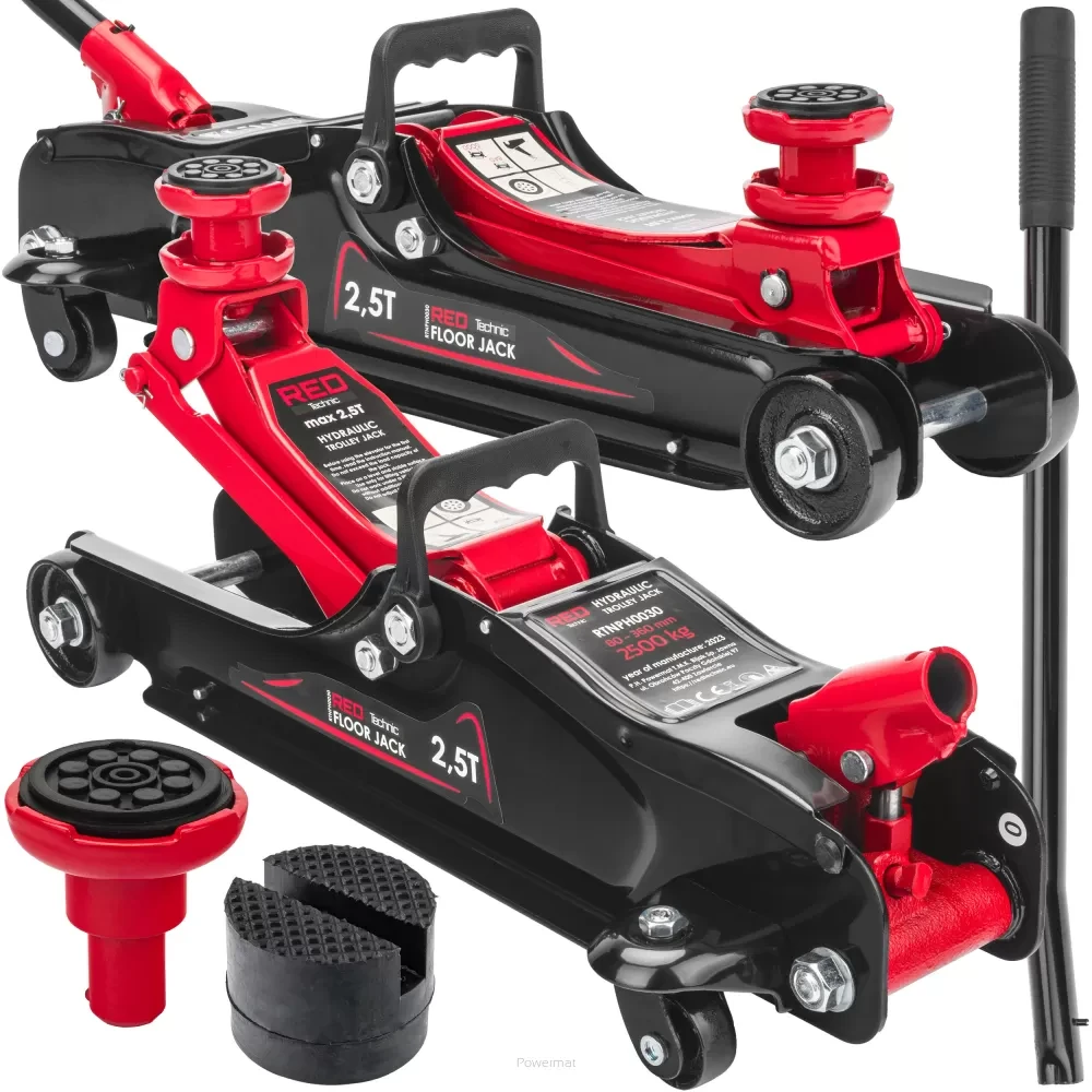 Автомобільний підйомник домкрат 2,5 т + подовжувач Red Technic RTNPH0030