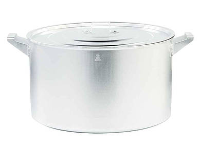 Каструля алюмінієва циліндрична 4,5л мет. кришк ТМ INTEROS FG