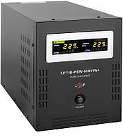 ДБЖ з правильною синусоїдою Logic Power 48 V LPY-B-PSW-6000VA (4200 Вт) 10A/20A - 6615