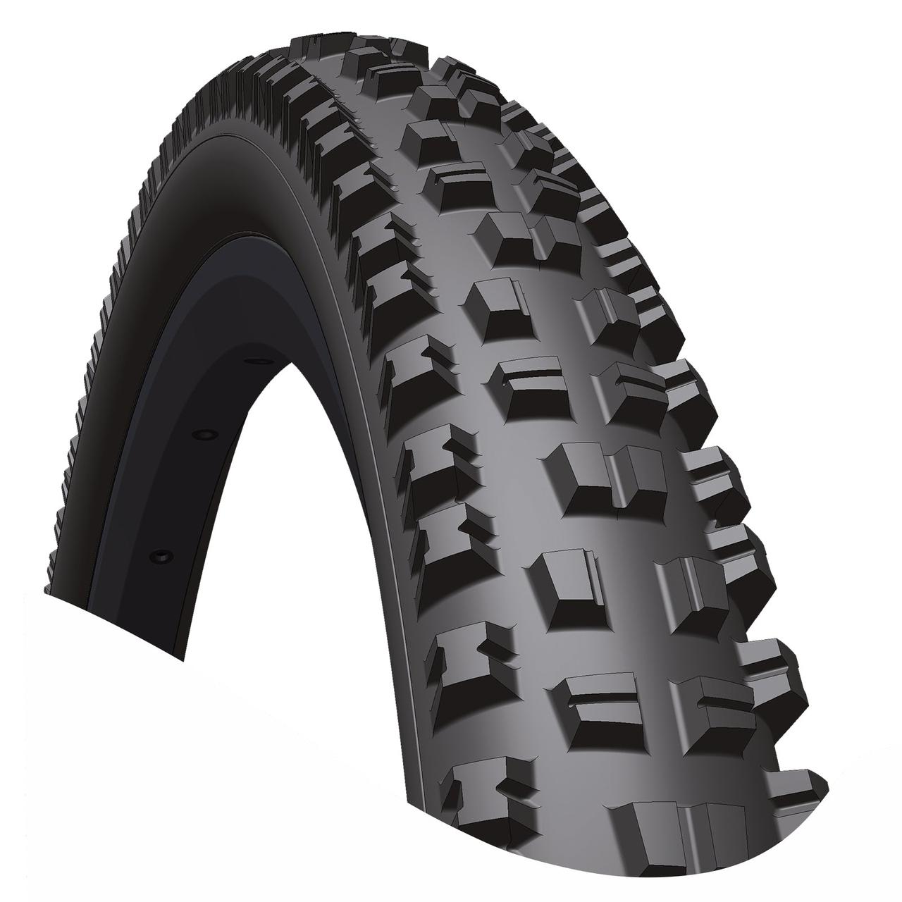 Велосипедна покришка  Rubena&Mitas TRITON 26" x 2.25" (57-559) чорна MTB