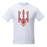 Мужская футболка принт арт Герб України