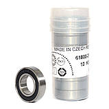 Підшипник кульковий ZKL 61800 2RS (1000800) (6800 2RS) (10x19x5), фото 3