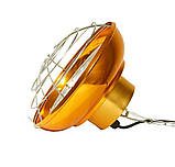 Рефлектор з галогенною лампою (абажур) Tehnomur S1030 колір бронза, фото 5