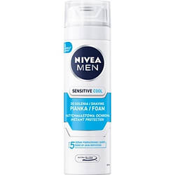 Піна для гоління Nivea для чутливої шкіри охолоджувальна, 200 мл