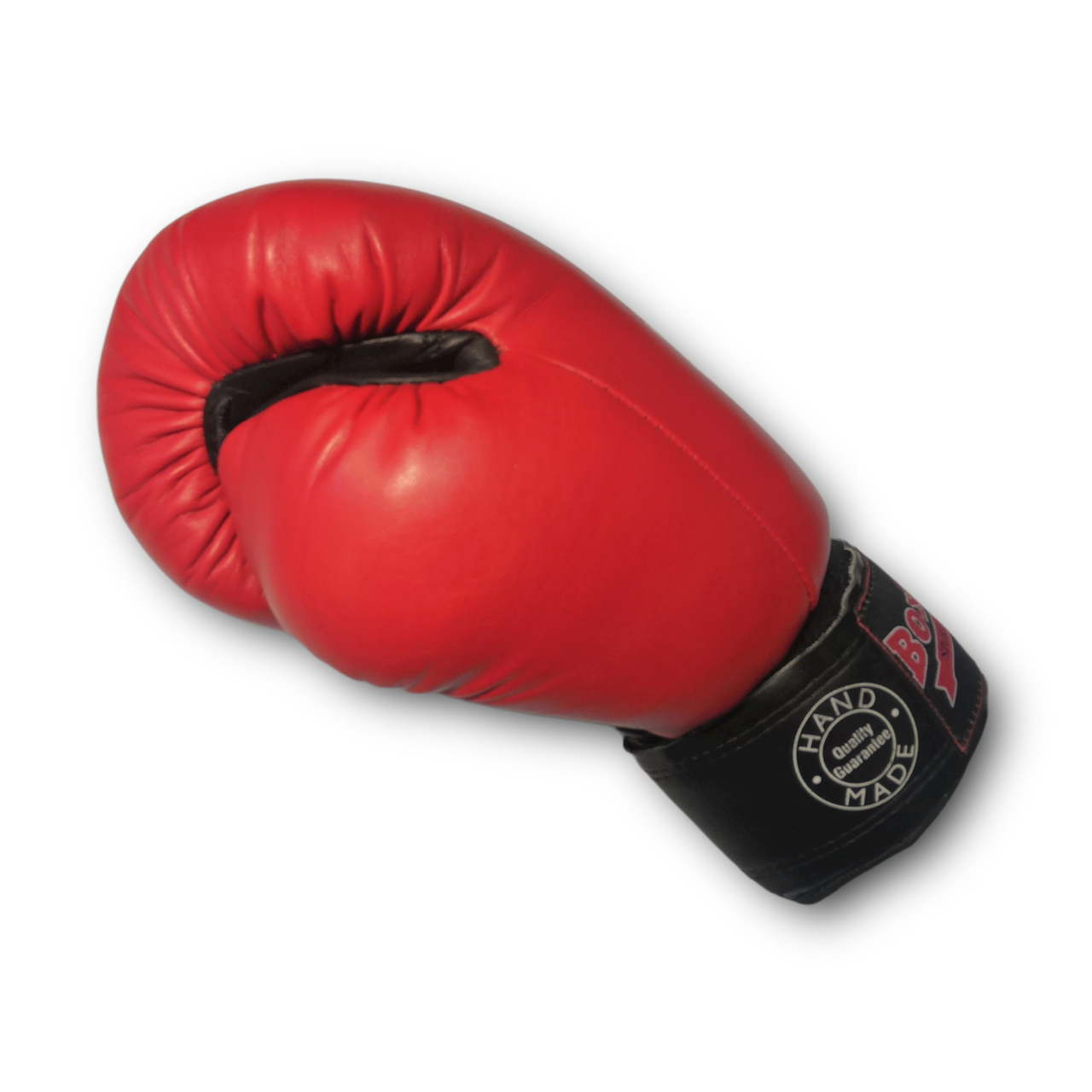 Боксерские перчатки BOXER 12 оz кожа Profi красные - фото 3 - id-p2015326319