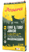 Josera Surf & Turf Junior 12,5 кг корм для цуценят середніх і великих порід (Лосось і Ягня)