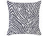 Набір з 2 декоративних подушок у смужку зебри 45 х 45 см чорно-білий MANETTI, фото 3