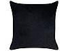 Набір з 2 вишитих оксамитових подушок з мотивом бджіл 45 х 45 см чорний ТАЛІНУМ, фото 4