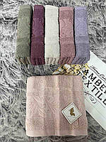 Рушник Amber textile Туреччина  Тканина махра  Розмір 50* 90см
