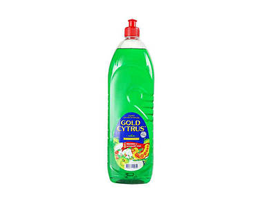 Рідина для миття посуду 1,5 л (Зелений лайм) ТМ GOLD CYTRUS FG