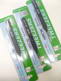 Пінцет радіотехнічний, ESD (TS-14), антимагнітний, антистатичний, R'Deer