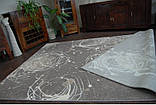Вовняний килим сучасний ALABASTER KIANTA W Graphite, 0.8х1.2 м, фото 5