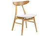 Набір з 2 обідніх стільців Light Wood і Light Grey LYNN, фото 3