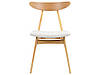Набір з 2 обідніх стільців Light Wood і Light Grey LYNN, фото 4