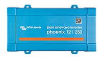 Инвертор Phoenix 12-0250 VE.Direct (250VA/200W/пік.400W, 12VDC/230VAC)