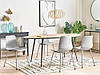 Набір з 2 обідніх стільців світло-сірий LOOMIS, фото 2