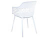 Набір 2 обідніх стільця Білий ALMIRA, фото 6