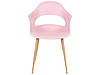 Набір з 2 обідніх стільців рожевий UTICA, фото 4