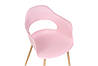 Набір з 2 обідніх стільців рожевий UTICA, фото 6