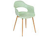 Набір з 2 обідніх стільців Light Green UTICA, фото 3