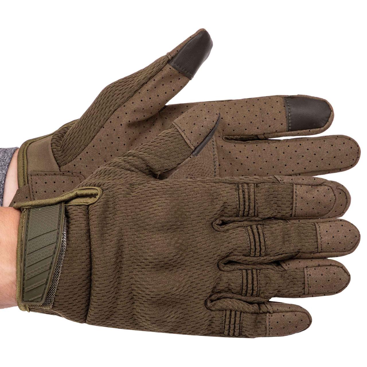 Рукавиці тактичні MECHANIX MPACT BC-8816 олива розмір M