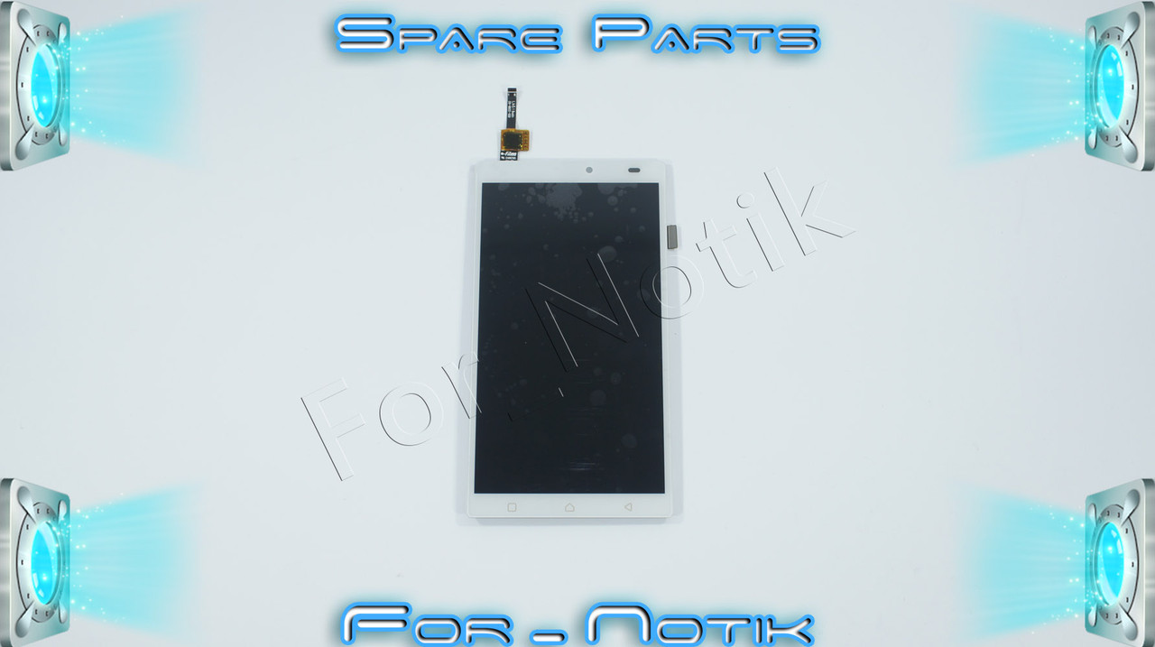 Дисплей для смартфона (телефона) Lenovo Vibe X3, white (у зборі з тачскрином) (без рамки)
