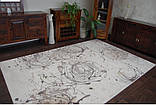Вовняний килим сучасний ALABASTER KIANTA W Linen, 0.8х1.2 м, фото 5