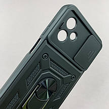 Чохол для Motorola G14 протиударний чохол зі шторкою для камери на телефон моторола г14 чорний crt, фото 3