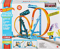 Трек Hot Wheels Builder Unlimited Infinity Loop Kit Хот Вилс Нескончаемая Петля