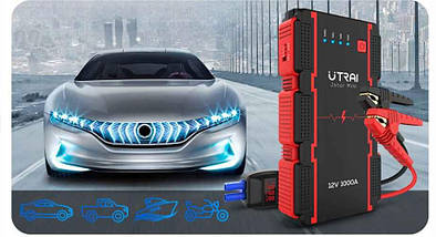 Пусковий пристрій для автомобіля Jump Starter Utrai Jstar Mini с аксесуарами Full Power, фото 3